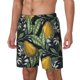 thumbnail image 1 of Fotbe Citrus Fruits Elegant Lemons Traje de Baño para Hombre – Shorts de Natación de Secado Rápido con Forro y Bolsillos-XX-Large, 1 of 6