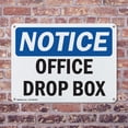 thumbnail image 4 of (2 Pack) Office Drop Box OSHA Notice Sign 18 Inch X 12 Inch Plastic Sign, Weather Resistant, UV Protected for Workplace, Business, and Construction Site, Made in the USA, 4 of 8