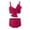 Scarlet, variant on GYRATEDREAM Kid Girls Two Piece Swimsuits Bikini Children Cute Print Bow Knot Bathing Suit Adjustable Spaghetti Straps Swimwear Set for 5-12 Years