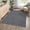 4*6ft-black, variant on Washable 8x10 Area Rug Modern RainBow Wave Lines Pink Rugs for Bedroom Girls Boho Geometric Accent Rug Low Pile Soft Nursery Playroom Mat Stain Resistant Foldable Carpet for Classroom, Pink