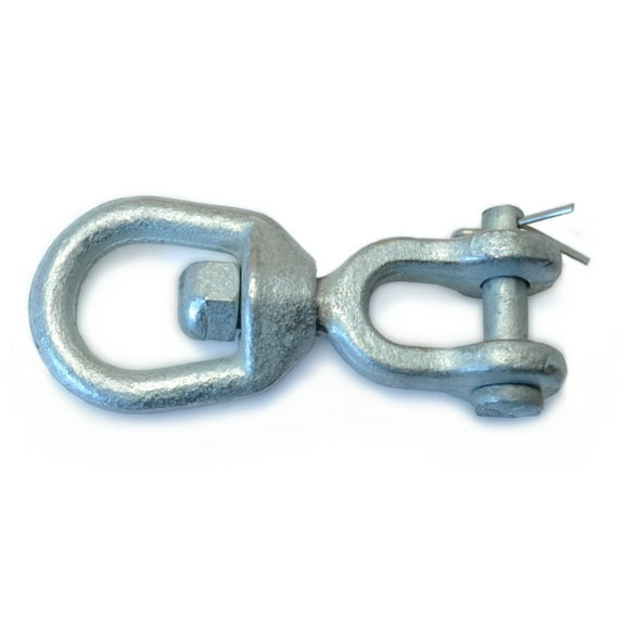5/16" Galvanized Steel Jaw & Eye Swivels (1 pcs.)