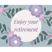 LULU AND BELL Happy Retirement Guest Book (Hardcover): Guestbook for retirement, message book, memory book, keepsake, landscape, retirement book to sign (Hardcover)