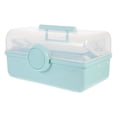 thumbnail image 3 of Plastic Medicine Box Family First Aid Box Multilayer Carry Box With Handle, 3 of 8