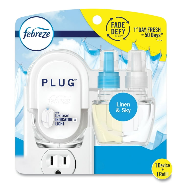 PLUG Air Freshener Warmer Start Kit, 6.54 x 2.99 x 5.98, Clear/White, 4/Carton PLUG Air Freshener Warmer Start Kit, 6.54 x 2.99 x 5.98, Clear/White, 4/Carton