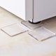 thumbnail image 3 of Juego de 4 almohadillas absorbentes de impactos antivibración transparentes AFQH para lavadora, 3 of 8