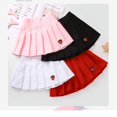 thumbnail image 4 of Falda plisada para niña Falda Ropa de otoño Falda corta para niña pequeña Vestido de actuación para estudiantes de estilo universitario de aire súper extranjero, 4 of 5