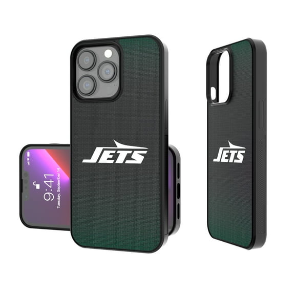 New York Jets Linen Logo iPhone Bump Case