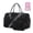 Black-Puffy-Style1, variant on Pink-Small Style1 Duffel Bag Travel Weekender Carry On Overnight Gym Toiletry