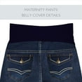 thumbnail image 3 of Hybrid & Company Super Comfy Stretch Women's Maternity BootCut Jeans, 3 of 3