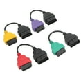 thumbnail image 3 of Car Diagnostic Cable, Wear Resistant 4pcs OBD2 Scanner Adapter Cable ABS  For ECU Tool, 3 of 8