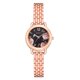 thumbnail image 1 of Reloj de pulsera analógico de cuarzo con esfera floral y correa de aleación de lujo informal para mujer (#1), 1 of 3