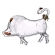 thumbnail image 4 of Decantador de animales Macarena 1000ml Botella de vino, 4 of 8