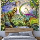 thumbnail image 1 of Tapiz Dinosaurios Alfombras para en La Pared Alfombra Decorativa El 145x130cm, 1 of 10