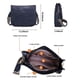 thumbnail image 2 of AUYOCO Bolso bandolera de piel vegana para mujer, bolso cruzado con correa para guitarra, bolsillos con cremallera, bolso de hombro, 2 of 5
