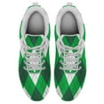 thumbnail image 2 of St Patricks Day Shoes for Women Breathable Running Sneakers Men Green Four Leaf Clover Shoes for Irish Festival Gift White Size 12, 2 of 5