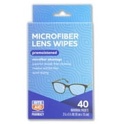 Rite Aid Eye Care Microfiber Lens Wipes - 40 ct