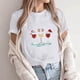 thumbnail image 2 of Camisas de Navidad Para Mujer Tops de Cuello Redondo Blusa Informal de Manga Corta Con Estampado de Moda Odeerbi  ODB195669, 2 of 8