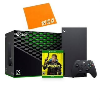 Xbox one x cyberpunk 2077 best sale system and johnny silverhand figure bundle