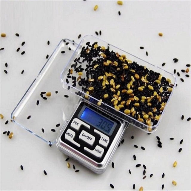 Scale Gold Digital Weight Scale for Jewelry 01g to 500g LCD Display Kitchen Dining & Bar Precision Durable Construction Easy Tare