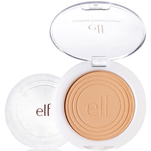 e.l.f. Clarifying Pressed Powder, Honey, 0.18 oz