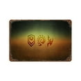 thumbnail image 2 of Vintage Iron Hanging Plate VerticalAntique Copper House Sign - Timeless Elegance Meets Urban Edge Starcraft Ii Game Poster, 2 of 9
