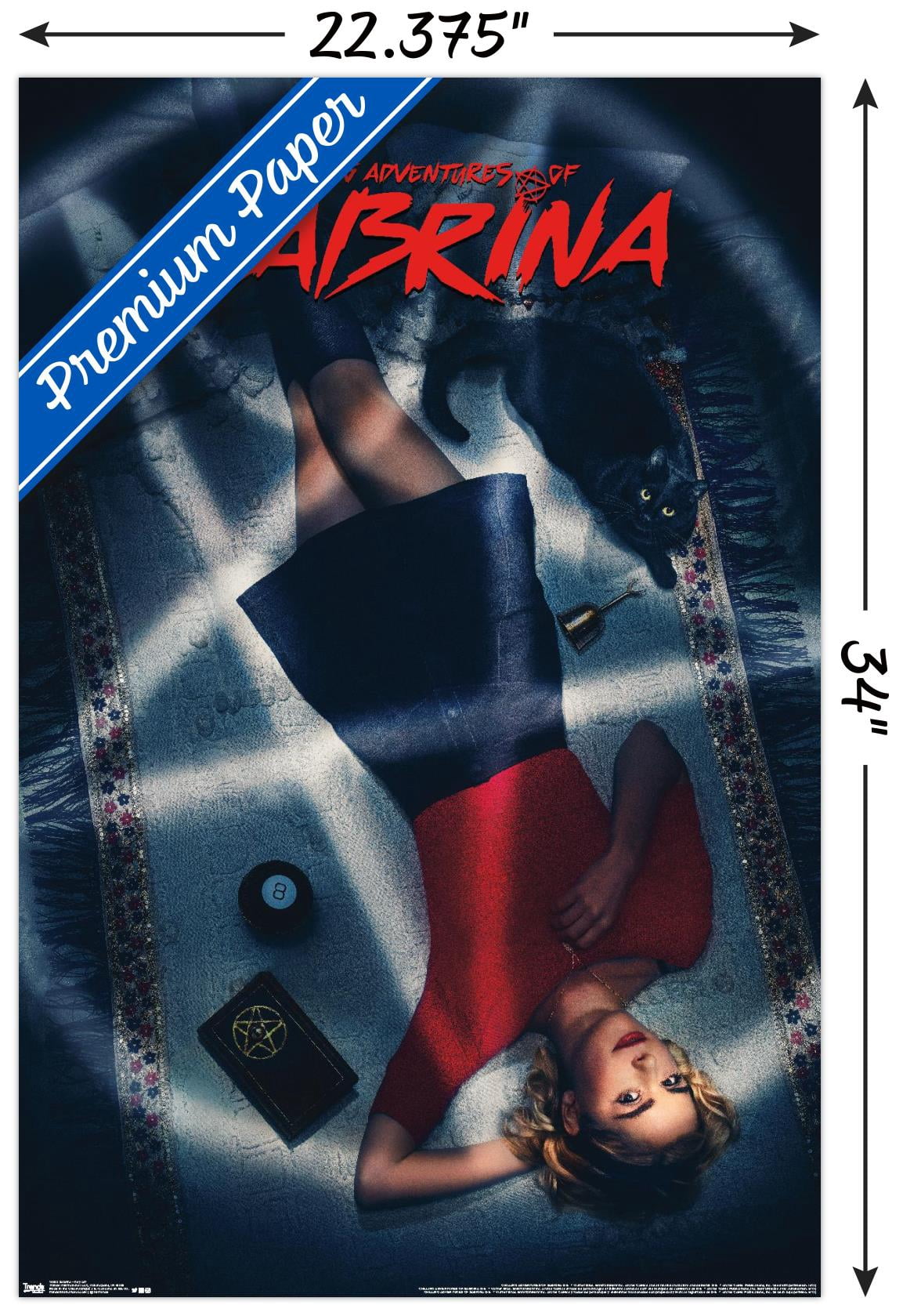 Netflix The Chilling Adventures of Sabrina - Key Art Wall Poster, 22.375" x 34"