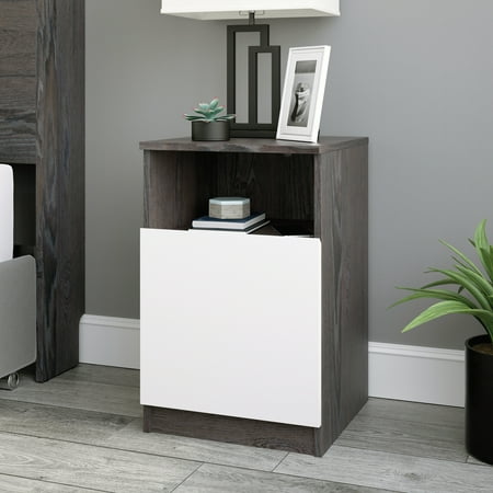 UPC 042666053464 product image for Sauder Hudson Court Nightstand  Charcoal Ash Finish | upcitemdb.com