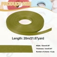 thumbnail image 2 of Uxcell 21.87 Yard Paper Weaving Cane 0.6" Wide 12-Ply Basket Making Supplies Light Brown, 2 of 7