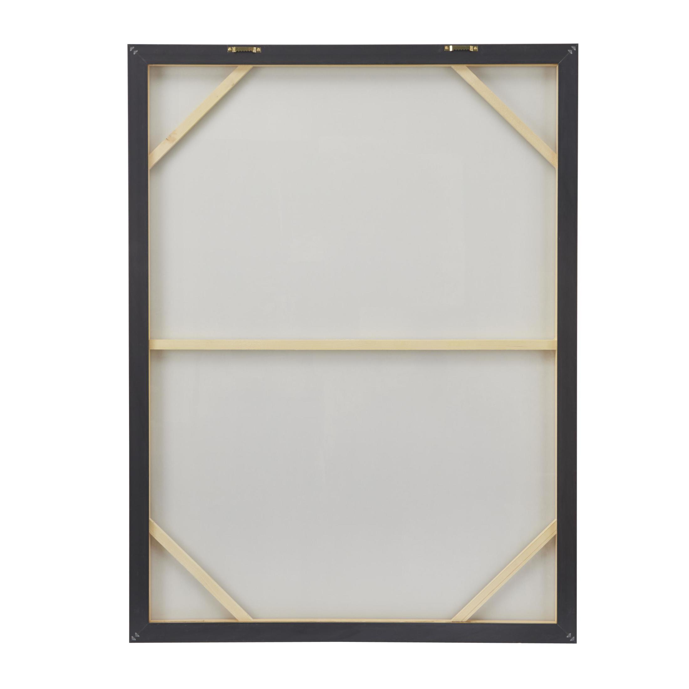 36" x 47" Textured Abstract Framed Wall Art with Gold Foil Details, by CosmoLiving by Cosmopolitan