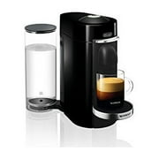Nespresso New Vertuo Plus Deluxe Coffee and Espresso Machine by DeLonghi, Black, Single-Serve Brewers