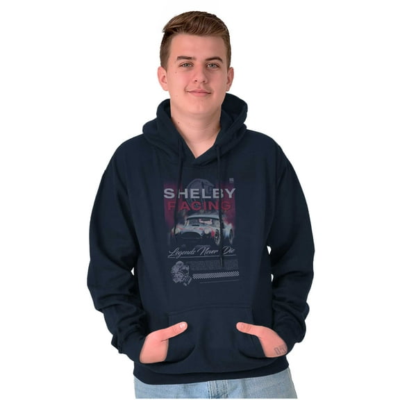 Shelby Racing Legends Never Die Hoodie Sweatshirt Women Men Brisco Brands S
