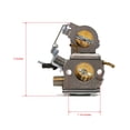 thumbnail image 2 of The ROP Shop Carburetor with Gaskets for Husqvarna K750, K760, K770 Power Cutter Cut-Off Saws, 2 of 9