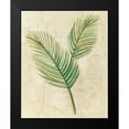 thumbnail image 2 of Hristova, Albena 15x18 Black Modern Framed Museum Art Print Titled - Sago Palm Leaves Neutral Crop, 2 of 5