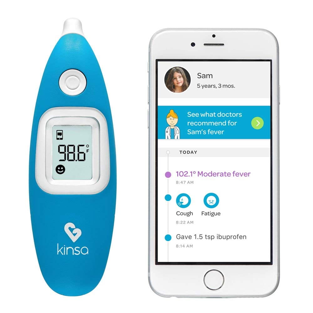 Kinsa Smart Ear Thermometer - 1 Count 