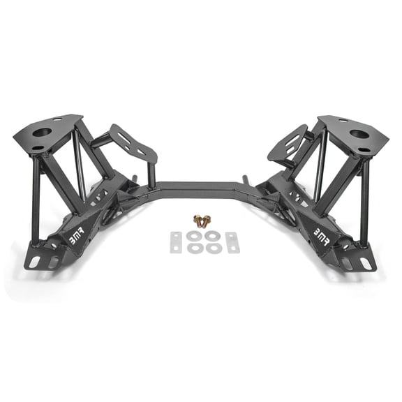 BMR Suspension KM743H Black Hammertone Standard Coilover Version K-Member for 1996-2004 Ford Mustang