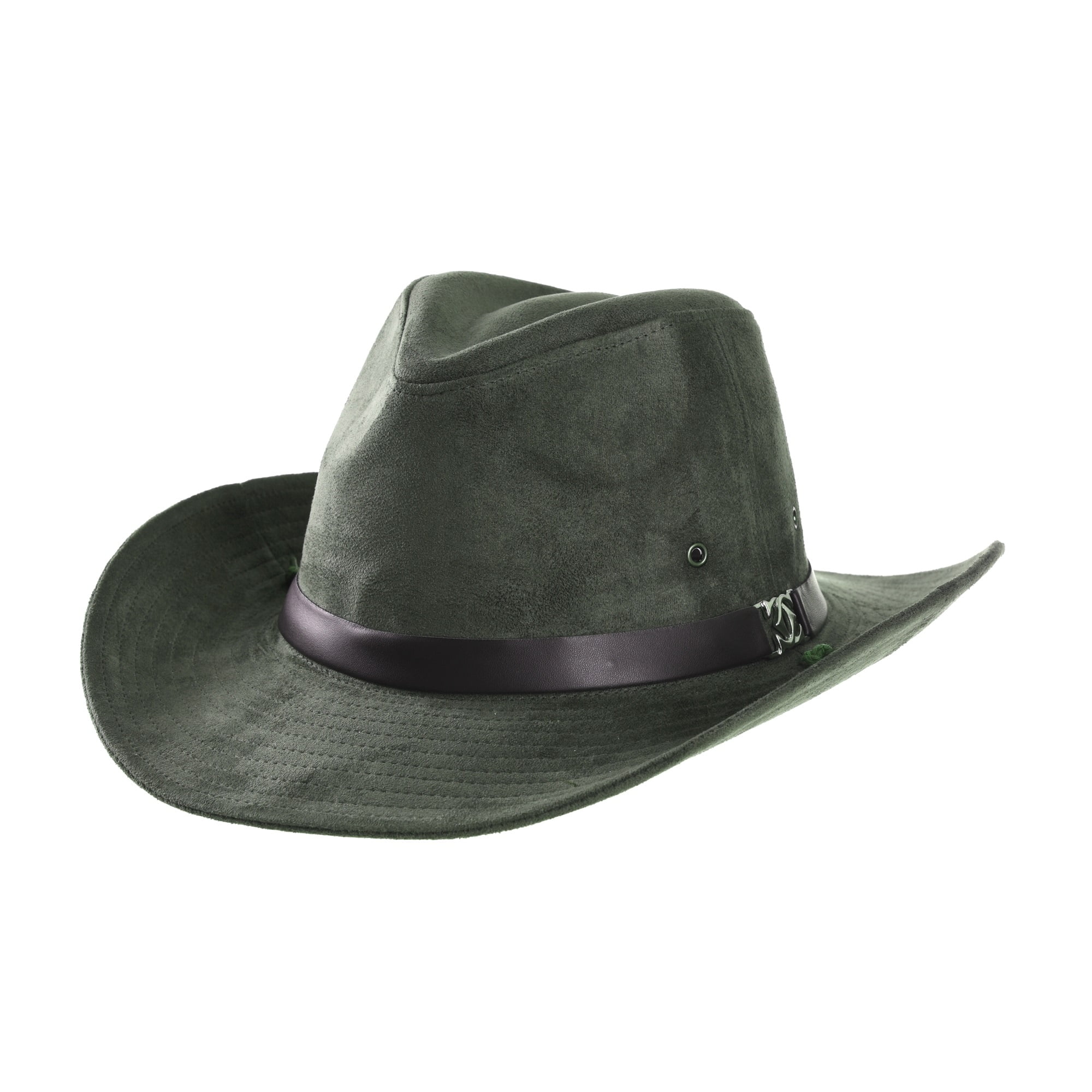WITHMOONS Suede Indiana Jones Hat Outback Hat Fedora Cord CD8858
