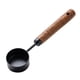 thumbnail image 5 of Cuchara redonda para condimentos y repostería con mango de madera, utensilios de cocina multifuncionales Negro, 5 of 9