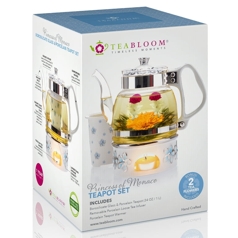 Buckingham Palace Teapot & Warmer Set