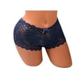 thumbnail image 4 of Iheyi 12 Pack of Women's Regular & Plus Size Lace Boyshort Panties Panty Underwear (Medium), 4 of 5