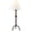 Black/Round/Black/Paper, variant on BO-903TB-Cal Lighting-Craftman-One Light Pennyfoot Table Lamp-12.1 Inches Wide by 15.5 Inches High