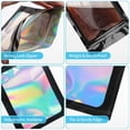 thumbnail image 5 of Paquete de 200 Bolsas Mylar, Bolsa de Embalaje Holográfica una Prueba de Olores para Bolsas Resellables para Pequeñas Empresas (3X5 Pulgadas), 5 of 5