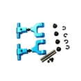 thumbnail image 2 of pitrice 2 Pieces RC A-Arms Upgrade 1/10 for Tamiya TT02 4WD On Road Model Accs rear blue, 2 of 6