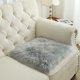 thumbnail image 3 of Xiao Hua Funda de piel de oveja sintética gris para silla, cojín de asiento, alfombra supersuave para sala de estar, dormitorio y sofá (50 x 50 cm), 3 of 5