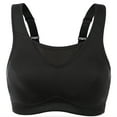 Deyllo Women's Sports Bras Plus Size High Impact Full Support Non