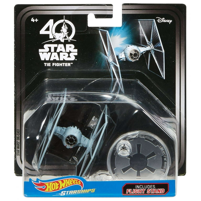 Hot Wheels Star Wars 40Th Anniversary TIE Fighter, Starship