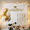 thumbnail image 4 of MKHSQHDG Today's Deals Class of 2026 Graduations Congrats Grad Party Photo Background 6 * 6Ft Large Booth Congratulations Banner for 2026 Graduation Party, 4 of 8