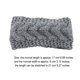 thumbnail image 4 of Guardurnaity Diadema para bebé, Color sólido, elástica, envoltura para el cabello para niños pequeños, cubierta cálida, envoltura para el Accesorio para el cabello Gris, 4 of 6