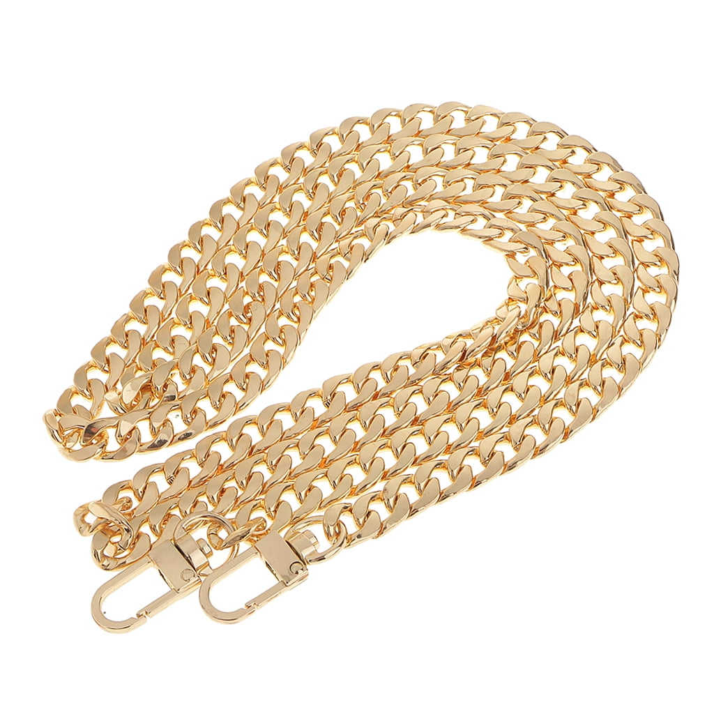 STARTIST Metal Bag Chain Replacement Chain Strap for Purse Handbag Shoulder Bag Gold Gold 120cm Walmart