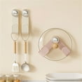thumbnail image 2 of 2Pcs Suction Cup Pot Lid Rack Cutting Board Holder Kitchen Storage Organizers Wall Hanging Pot Cover Rack Easy to Install, 2 of 15