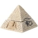 thumbnail image 1 of 1 adorno piramidal vintage de resina con diseño de arenisca, caja para joyería, artesanías, decoración del hogar, 1 of 7